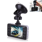 K6000 2.3インチ 90度広角 フルHD 720P ビデオカーDVR、TFカード対応（最大32GB）/ 動体検知、2つのナイトビジョン補助ライト付き、K6000