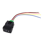 Car Fog Light 5 Pin On-Off Button Switch with Cable for Honda Fit, with Cable
