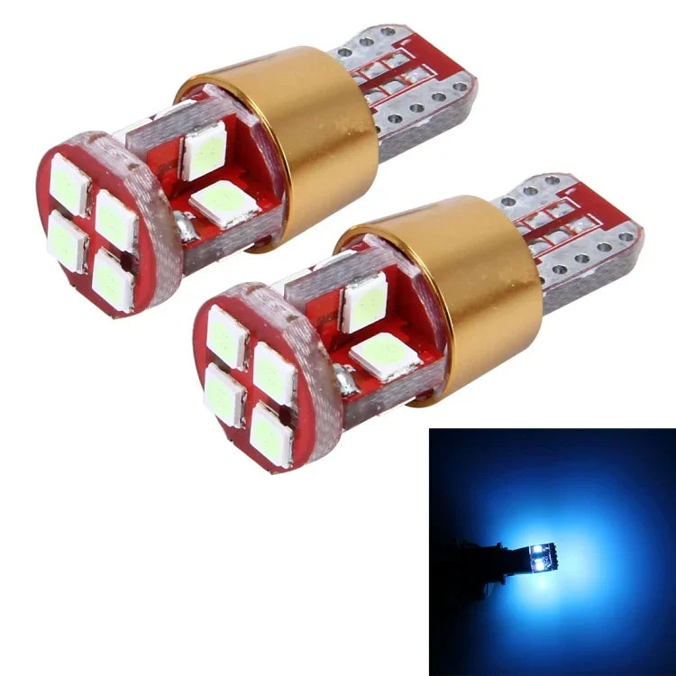2個セット T10 3W 定電流車用クリアランスライト 12個SMD-3030ランプ付き、DC 9-18V、12個SMD-3030ランプ
