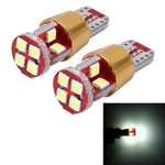 2個セット T10 3W 定電流車用クリアランスライト 12個SMD-3030ランプ付き、DC 9-18V、12個SMD-3030ランプ
