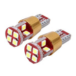 2個セット T10 3W 定電流車用クリアランスライト 12個SMD-3030ランプ付き、DC 9-18V、12個SMD-3030ランプ