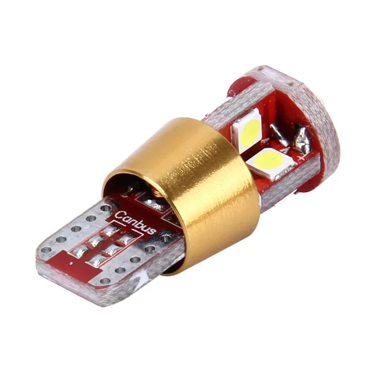 2個セット T10 3W 定電流車用クリアランスライト 12個SMD-3030ランプ付き、DC 9-18V、12個SMD-3030ランプ