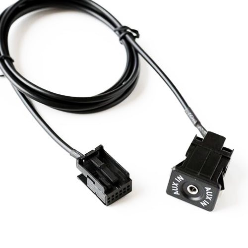 AUX Interface +  Wiring Hardness for Ford Fiesta / Focus / Mondeo / PUMA / MK2 / MK3 / S-MAX, Cable Length: 1.5m, Ford Fiesta / Focus