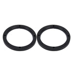 2 PCS 6.5 inch Car Auto ABS Loudspeaker Base Protection Hollow Cover Holder Mat, Inner Diameter: 14.5cm, 14.5cm