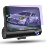 4.0インチIPSスクリーン 5.0メガピクセル 170度広角 フルHD 1080P 3チャンネルビデオ車載DVR、ナイトビジョン補助ライト対応 / バックカメラ映像 / TFカード(最大32GB) / Gセンサー / 動体検知、170度
