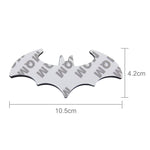 Bat Shape Shining Metal Car Free Sticker, Bat, Shining Bat, Bat Flying