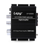 LP-2020A 車載／家庭用HIFIアンプ オーディオ MP3対応 UKプラグ 3A電源付、UKプラグ