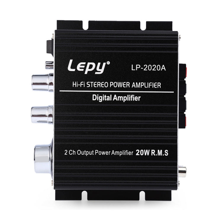 LP-2020A 車載／家庭用HIFIアンプ オーディオ MP3対応 UKプラグ 3A電源付、UKプラグ