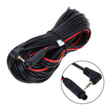 9m 4P Male & 2.5mm Female to 2.5mm Reversing Camera Extension Cord Rearview Mirror Vehicle Traveling Data Recorder Video Conversion for BMW, 9m 4P