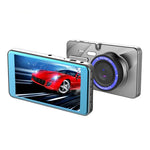 X96 4インチ 2.5D フルHD 1080P 多機能スマートカー デュアルレンズビデオ録画カメラ TFカード対応/動体検知、X96