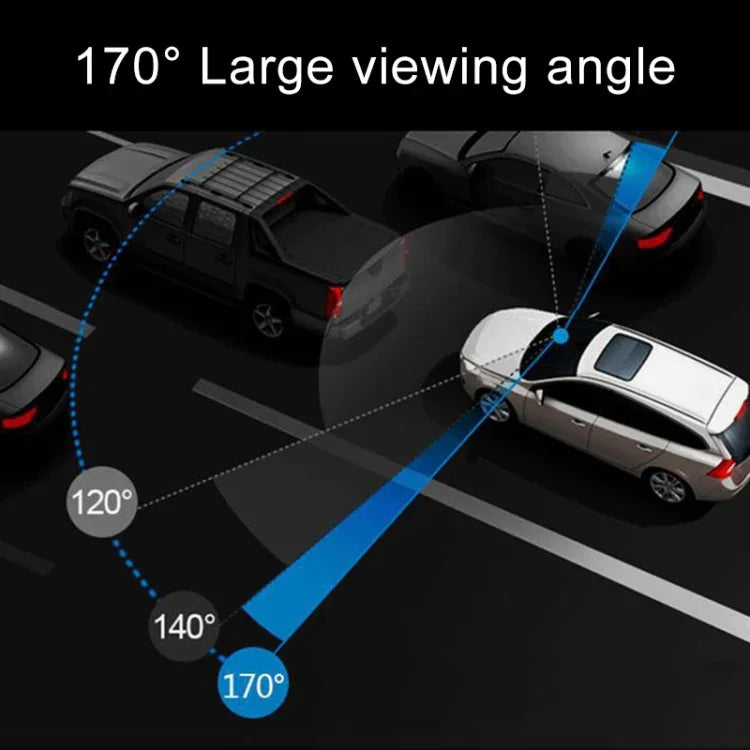 X96 4インチ 2.5D フルHD 1080P 多機能スマートカー デュアルレンズビデオ録画カメラ TFカード対応/動体検知、X96