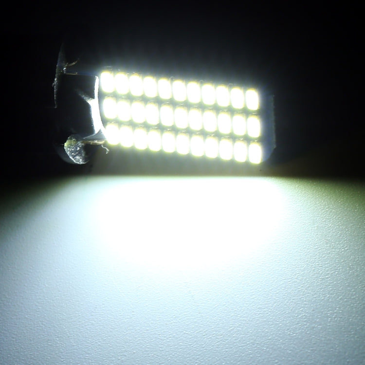 2 PCS T10 / W5W / 168 / 194 DC12V 1.2W 6000K 80LM 33LEDs SMD-3014 Car Reading Lamp Clearance Light, with Decoder, T10 / W5W / 168 / 194
