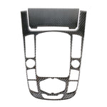 2 PCS Car Carbon Fiber Gear Panel Decorative Sticker for Audi A4L / A5 / Q5 2009-2016, Gear Panel (F)