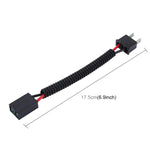 2 PCS H7 Car HID Xenon Headlight Male to Female Conversion Cable, H7