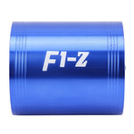 F1-Z Car Stainless Universal Supercharger Dual Double Turbine Air Intake Fuel Saver Turbo Turboing Charger Fan Set kit, Double Side(Blue), Double Side(Black), Double Side(Red), Double Side(Silver)