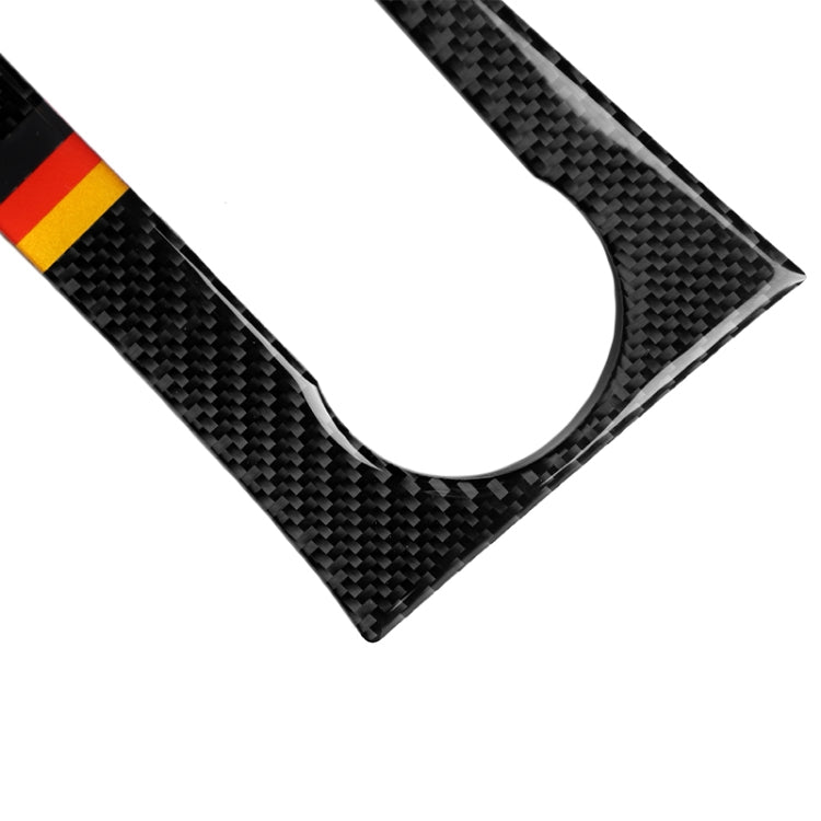 Car German Flag Carbon Fiber Air Conditioning Panel Decorative Sticker for Mercedes-Benz W204 C Class 2007-2010, Air Conditioning (German Flag)