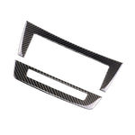 Car Carbon Fiber Central Control CD Panel Decorative Sticker for Mercedes-Benz W204 2011-2013 7-buttons, Central Control CD Panel