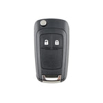 For Opel Car Keys Replacement 2 Buttons Car Key Case with Foldable Key Blade, 2 Buttons with Foldable Key Blade