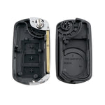 For Landrover Range Rover Sport 2006-2011 / Range Rover 2006~2009 / Discovery 3 2005~2009 Car Keys Replacement 3 Buttons Car Key Case with Foldable Key Blade, For Landrover Range Rover