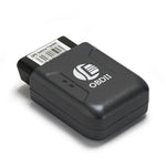TK206 2G GPS OBD2リアルタイムGSMクアッドバンド盗難防止振動アラーム GSM GPRSミニGPS車トラッカー、TK206（ブラック）、TK206（ブルー）