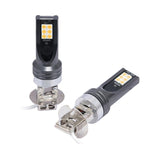2 PCS H3 DC12V-24V / 12W / 3000K / 800LM 12LEDs SMD-3030 Car LED Fog Light, H3