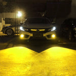 2 PCS H3 DC12V-24V / 12W / 3000K / 800LM 12LEDs SMD-3030 Car LED Fog Light, H3