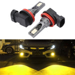 2 PCS H11 / H8 DC12V-24V / 12W / 3000K / 800LM 12LEDs SMD-3030 Car LED Fog Light, H1 (White Light), H11