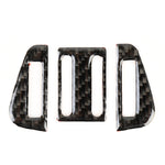 Carbon Fiber Car Air Outlet Decorative Sticker for Jaguar F-PACE, Air Outlet