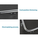 2056830900 Car Cup Holder Electroplating Trim Decorative Frame for Mercedes-Benz C Class W205, Cup Holder Electroplating Decorative Frame