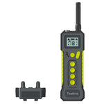 Tsattine T10 IP68防水2000フィート犬トレーニング装置LCDライト付き、T10
