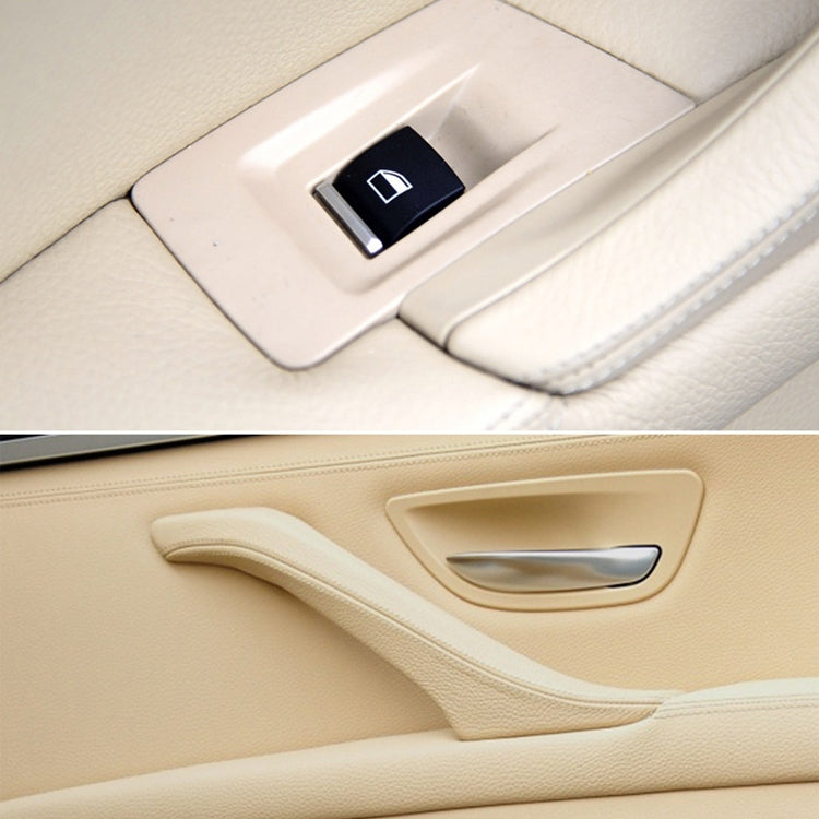Car Imported Version Inside Doors Handle Pull Trim Cover 5141 7225 873 for BMW F10 F18, Left Driving, Imported Version (Grey), Imported Version (Beige), Imported Version (Wine Red), Imported Version (Dark Coffee), Imported Version (Beige White)