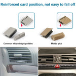 Car Left and Right Side Air Conditioning Exhaust Switch Paddle for Mercedes-Benz S Class W220 1998-2005, Left Driving, Left and Right Side (Black), Left and Right Side (Grey), Left and Right Side (Khaki), Left and Right Side (Beige)