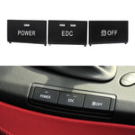 Car No. 2 Center Console Switch Button for BMW 3 Series M3 2005-2012, Left Driving, No. 2