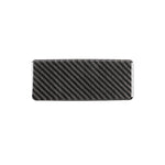 Car Carbon Fiber Rear Seat Ashtray Panel Decorative Sticker for Infiniti Q50 / Q60 2014-2020, Rear Seat Ashtray Panel