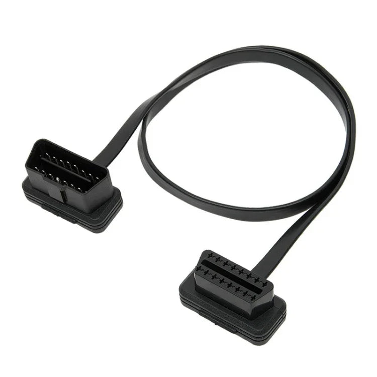 16ピン車用OBD診断延長ケーブル OBD2オス-メスケーブル、ケーブル長さ: 100cm