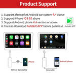 Android / Apple Carplay対応 カーナビ ワイヤレスBluetoothモジュール 自動スマートフォン USB Carplayアダプター、CPC200-Autokit