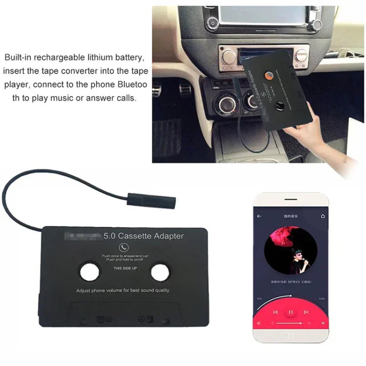 汎用Bluetoothコンバーター 車用テープMP3 / SBC / ステレオBluetoothオーディオカセット、Bluetoothコンバーター