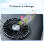F402 Portable Car Center Console Sucker Electric Cooling Fan with Aromatherapy, F402