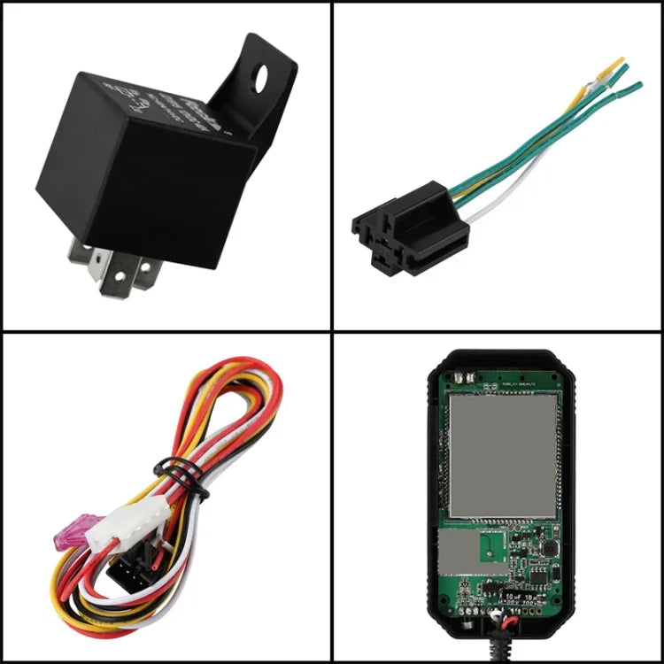 TK300 4G GPS / GPRS / GSM リアルタイム車・トラック・車両追跡GPSトラッカー バッテリー＆リレー付き、TK300