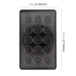 DC12V 1W Car Square Highlight Brake Lights Reversing Light with 15LEDs SMD-3528, Square (Black), Square (Red), Square (Transparent)
