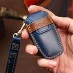 Hallmo Car Cowhide Leather Key Protective Cover Key Case for Haval H6, For Haval H6
