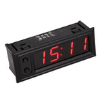 3 in 1 Car High-precision Electronic LED Luminous Clock + Thermometer + Voltmeter, 3 in 1 Green, 3 in 1 Blue, 3 in 1 Red