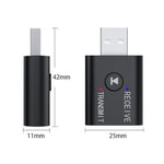 M188 Car Bluetooth Transmitter Receiver with Microphone Support Hands-free Call, M188