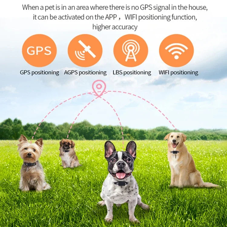 P03 2G 防水 ペット GPS トラッカー GPS+AGPS+WiFi+LBS ロケーター、P03