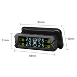 Car High Precision Solar Charging Tire Pressure Monitoring System TPMS, External Beep Sensor, External Beep Sensor