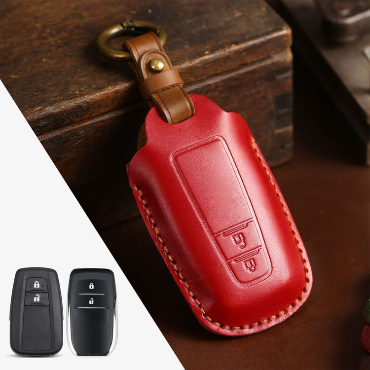 For Toyota Car Cowhide Leather Key Protective Cover Key Case, Two Keys Version, For Toyota, Two Keys Version, For Toyota,Two Keys Version, For Toyota , Two Keys Version