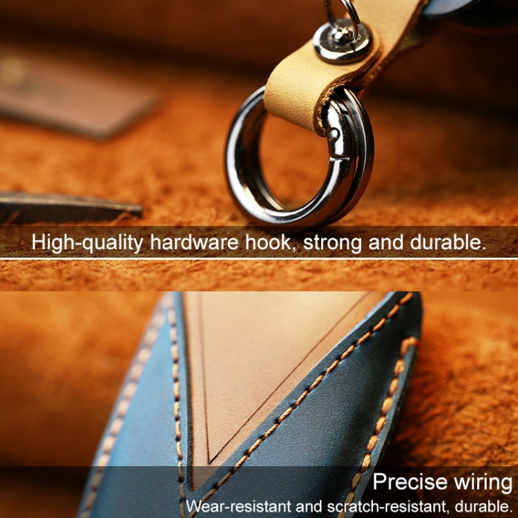 For Toyota Car Cowhide Leather Key Protective Cover Key Case, Two Keys Version, For Toyota, Two Keys Version, For Toyota,Two Keys Version, For Toyota , Two Keys Version