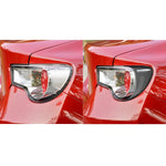 2 PCS / Set Carbon Fiber Car Back Lamp Eyebrow Decorative Sticker for Toyota GT86 / Subaru BRZ 2012-2016, Drop Glue Version, For Toyota GT86 2012-2016,Back