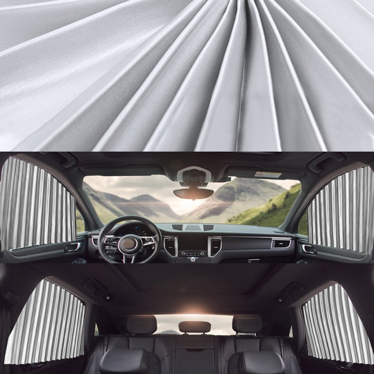 4-in-1 車用サンシェードカーテン フロントガラスカバーセット