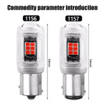 2pcs 1157 DC12V / 2.16W / 0.18A / 480LM Car LED Brake Light, 1157 (Red Light), 1157 (White Light), 1157 (Yellow Light)